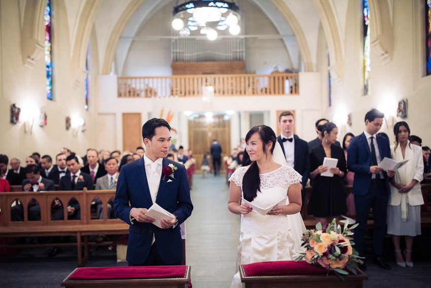 Mariage à l'église du Sacré Coeur de Villeneuve