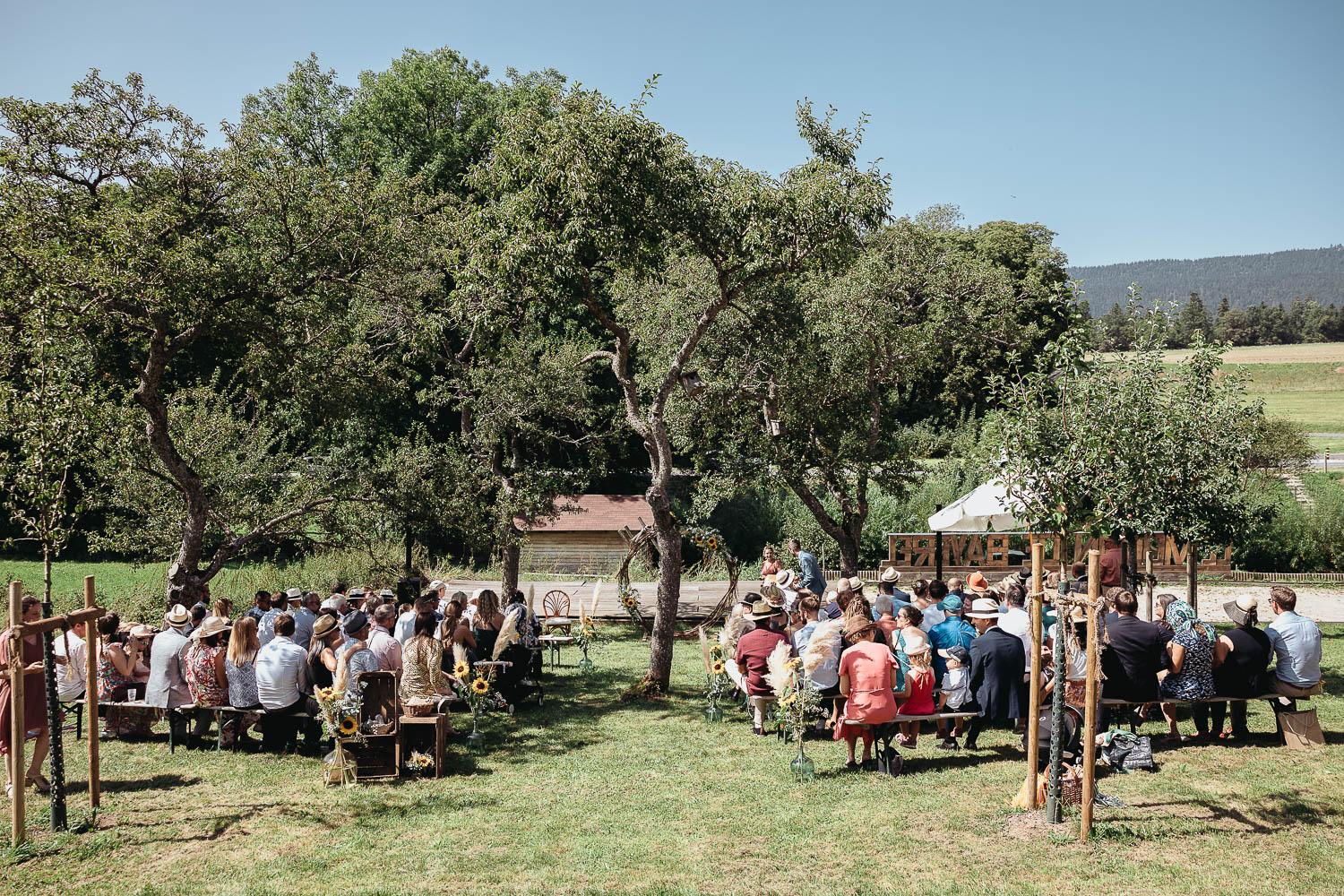 Cérémonie de mariage laïque