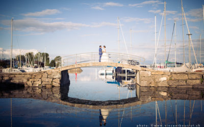 Mariage à l’église rouge de Neuchâtel
