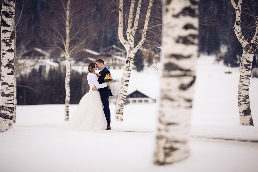 Un mariage en hiver
