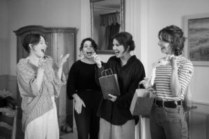 Les amies de la Mariée dans le Klosterhotel