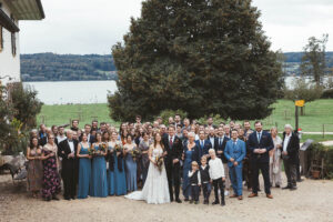 Photo des invités au mariage