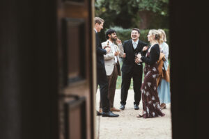 Photo spontanée des invités
