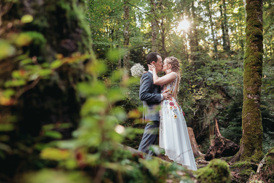 Le couple dans une forêt - Vaud