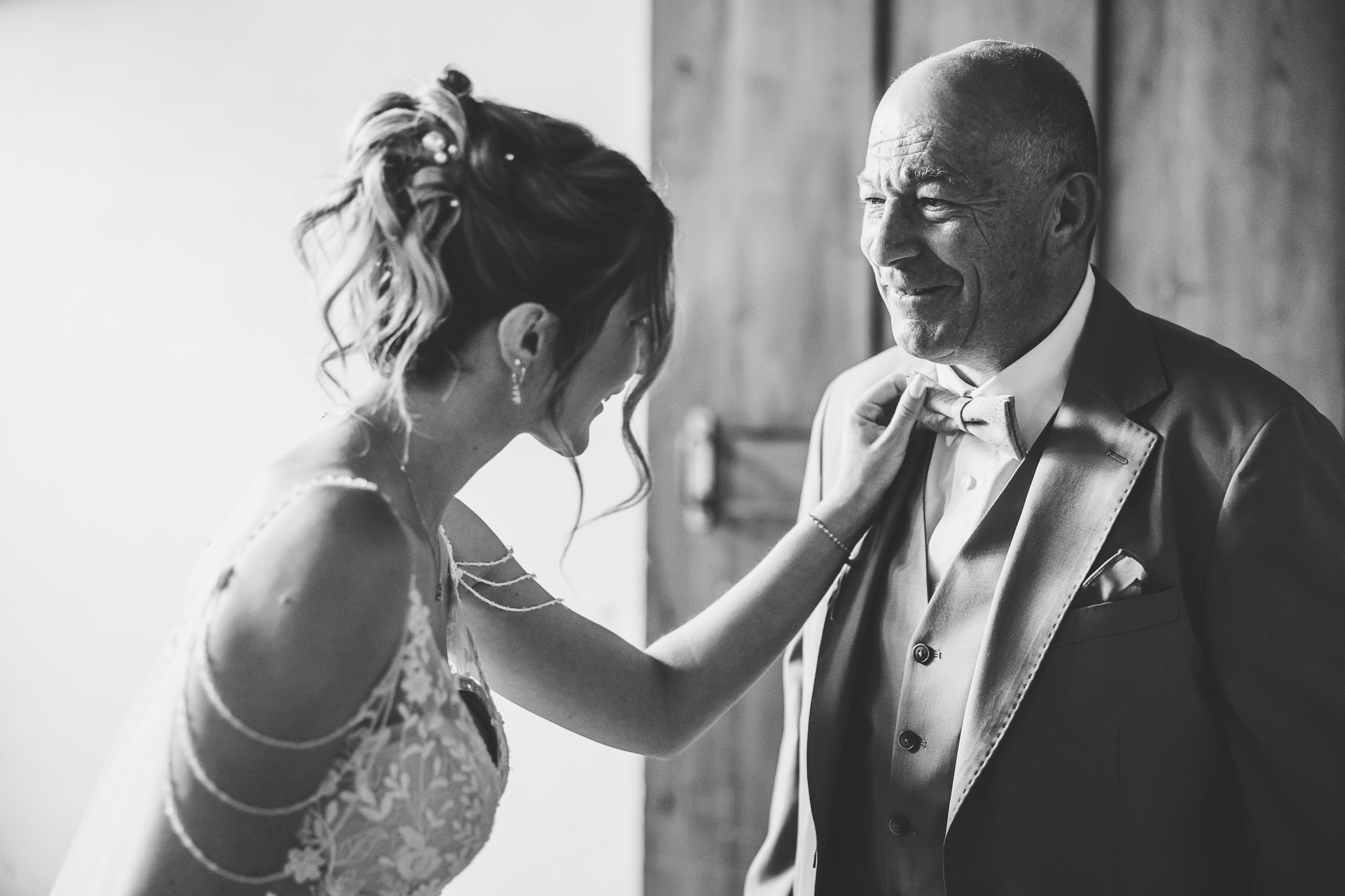 Découverte de la Mariée par son papa